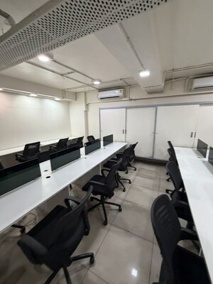 Team Area in  Office Space at Venus Atlantis, Prahlad Nagar – for Rent