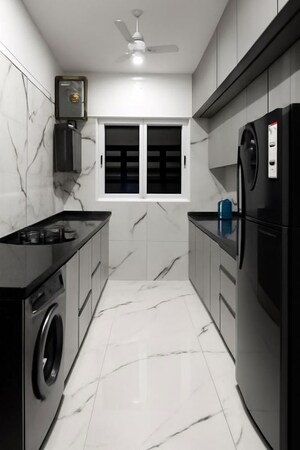 Kitchen in 4 BHK Apartment at Excellency Apartment, Andheri West – for Rent
