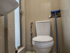 Bathroom in 1 BHK Apartment at Hiranandani The Walk, Ghodbunder Road – for Rent