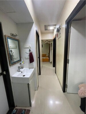 Building Lobby in 1 BHK Apartment at Panch Pakhadi – for Rent