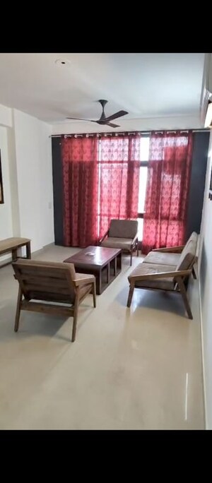 Living Room in 2.5 BHK Apartment at Amrapali Hanging Gardens, Sector 107 – for Rent