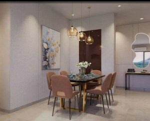 Living Room in 1 BHK Apartment at Runwal Lands End, Kolshet – for Sale