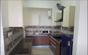 Kitchen in 3 BHK Apartment at Sushma Chandigarh Grande, Lohgarh – for Rent