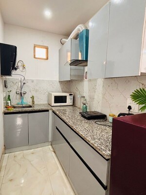 Kitchen in 1 BHK Apartment at Saket – for Rent