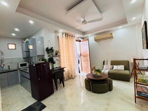 Living Room in 1 BHK Apartment at Saket – for Rent