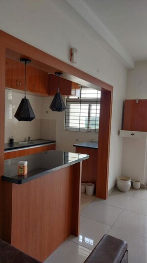 Kitchen in 2.5 BHK Apartment at Prestige Royale Gardens, Gantiganahalli – for Rent