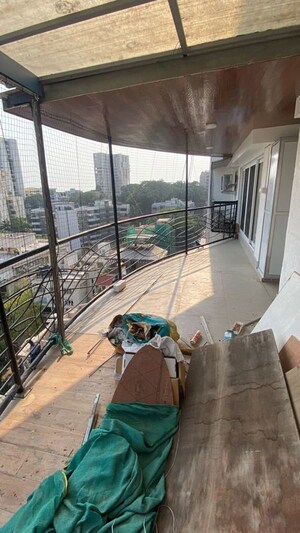 Balcony in 1 BHK Apartment at Aquarius Tower, Khar West – for Rent