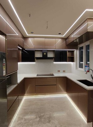 Kitchen in 3 BHK Apartment at Prestige Beverly Hills, Kokapet – for Rent