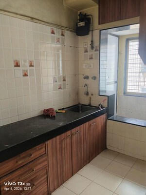 Kitchen in 1 BHK Apartment at Ravi Estate, Pokhran Road No One – for Rent