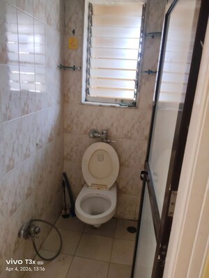 Bathroom in 1 BHK Apartment at Ravi Estate, Pokhran Road No One – for Rent