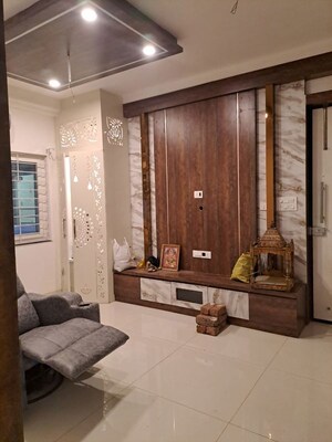 Living Room in 2 BHK Apartment at Salarpuria Sattva Magnus, Jubilee Hills – for Rent
