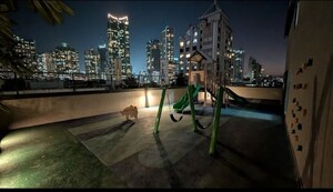 Terrace in 3 BHK Apartment at Rohan Lifescapes Aquino, Prabhadevi – for Sale