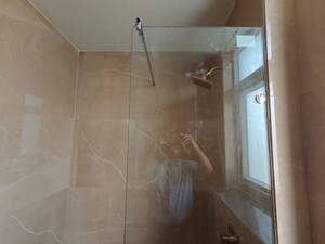 Bathroom in 3 BHK Apartment at Smart World Orchard, Sector 61 – for Rent