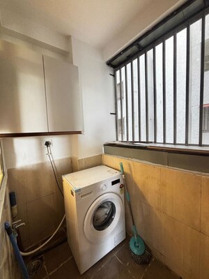 Bathroom in 3 BHK Apartment at Arvind Vihar – for Sale