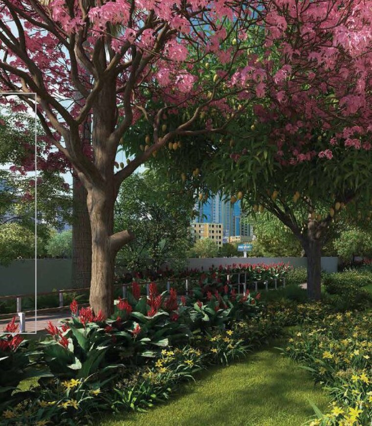 Garden, hubtown-25-south 4 Bedroom 4230 Sq.Ft. Apartment In Prabhadevi Mumbai 10389310