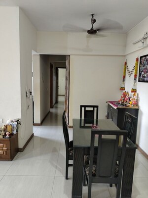 Living Room in 2 BHK Apartment at Soham Tropical Lagoon, Ghodbunder Road – for Rent