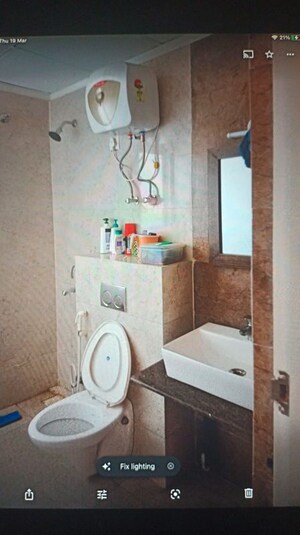 Bathroom in 3 BHK Apartment at Jawahar Nagar – for Rent