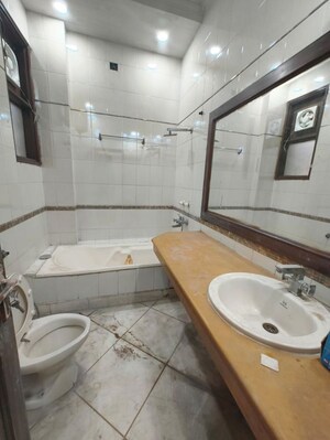 Bathroom in 3 BHK Builder Floor at Greater Kailash ii – for Rent