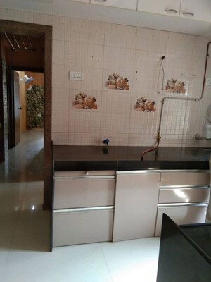 Kitchen in 1 BHK Apartment at Asthavinayak CHS Malad West, Malad West – for Rent