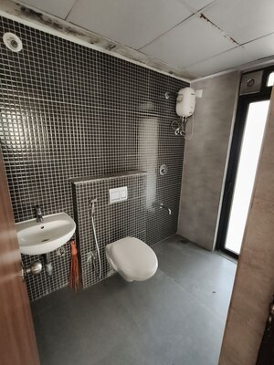 Bathroom in 1 BHK Apartment at Lodha Downtown, Dombivli East – for Rent