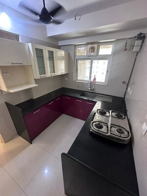 Kitchen in 3 BHK Apartment at Hiranandani Canary, Ghodbunder Road – for Rent