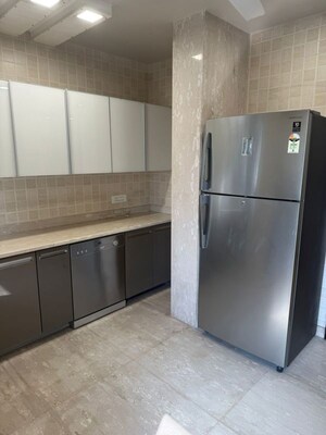 Bathroom in 3 BHK Builder Floor at Vasant Vihar – for Rent