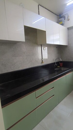 Kitchen in 2 BHK Apartment at Sheth Irene, Malad West – for Rent