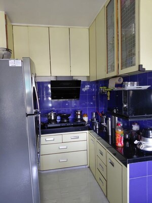 Kitchen in 1 BHK Apartment at Vardhaman Heights Majiwada, Majiwada – for Rent