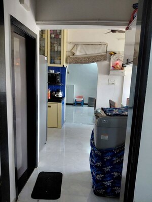 Kitchen in 1 BHK Apartment at Vardhaman Heights Majiwada, Majiwada – for Rent