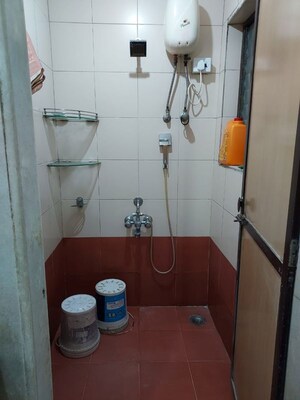 Bathroom in 1 BHK Apartment at Sagar Darshan CHS Govandi, Govandi East – for Sale
