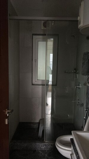 Bathroom in 3 BHK Builder Floor at East Of Kailash – for Rent
