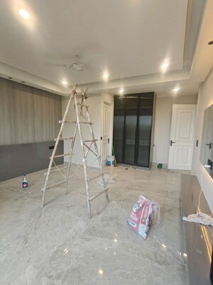 Bathroom in 3 BHK Builder Floor at Anil Suri Group Residency 23, Sector 23 – for Rent