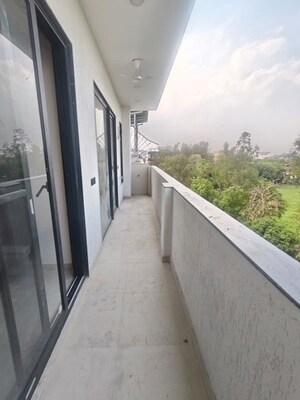 Balcony in 3 BHK Builder Floor at Anil Suri Group Residency 23, Sector 23 – for Rent