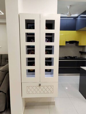 Staircase in 2 BHK Apartment at My Home Avatar, Gachibowli – for Rent