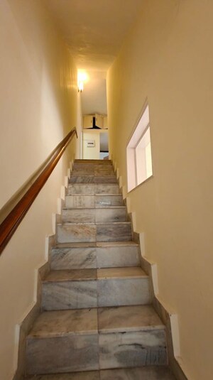 Staircase in 3.5 BHK Apartment at Vasant Kunj – for Rent