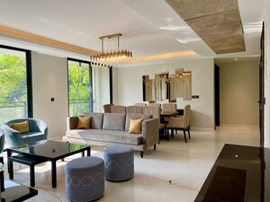 Living Room in 4 BHK Builder Floor at Anant Raj Ashok Estate, Sector 63a – for Sale
