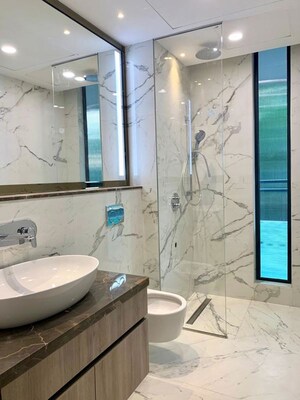Bathroom in 4 BHK Builder Floor at Anant Raj Ashok Estate, Sector 63a – for Sale