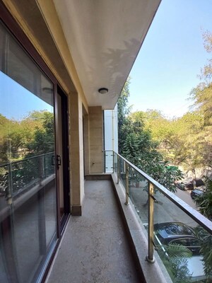 Balcony in 3 BHK Builder Floor at Uday Park – for Rent
