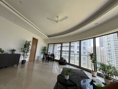3 BHK + Servant Room,Extra Room Apartment For Rent in Lodha World View