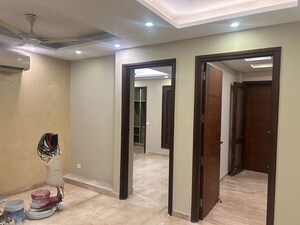 Living Room in 3 BHK Builder Floor at Nehru Enclave – for Rent