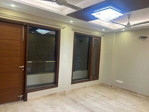 Dining area in 3 BHK Builder Floor at Nehru Enclave – for Rent