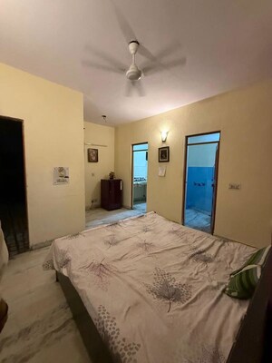 Bedroom in 1 BHK Builder Floor at Kalkaji – for Rent