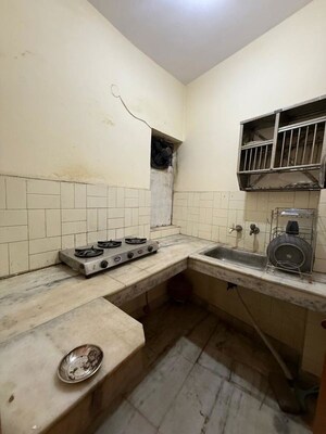 Kitchen in 1 BHK Builder Floor at Kalkaji – for Rent