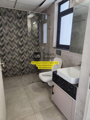 Washroom in 3 BHK Apartment at Birla Navya, Sector 63a – for Rent
