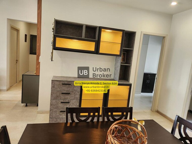 Dining area, birla-navya 3 Bedroom 2000 Sq.Ft. Apartment In Sector 63a Gurgaon 10389520