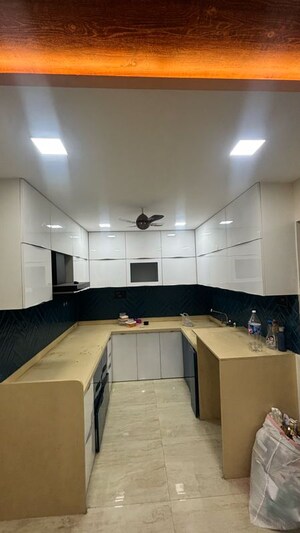 Kitchen in 3 BHK Apartment at Citadel Jai Rajkiran CHS, Walvekar Nagar – for Rent