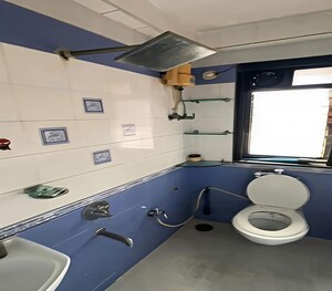 Bathroom in 2 BHK Apartment at Dadar East – for Rent