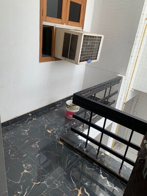 Balcony in 1 BHK Builder Floor at Gomti Nagar – for Rent