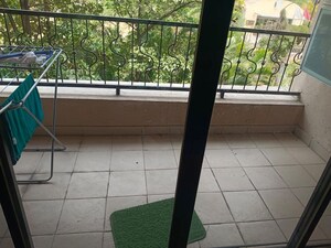 Balcony in 3 BHK Apartment at Kumar Sophronia, Kalyani Nagar – for Rent