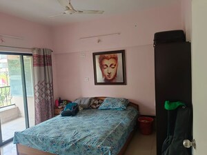 Bedroom in 3 BHK Apartment at Kumar Sophronia, Kalyani Nagar – for Rent